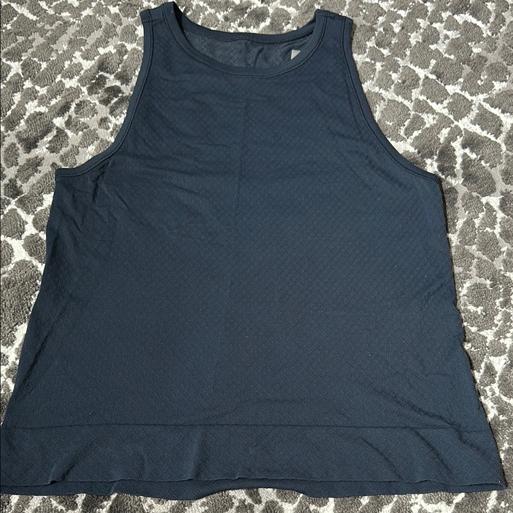 Athleta tank top size small blue